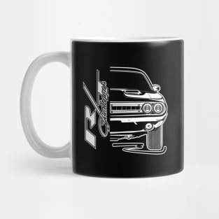 Challenger RT (White Print) Mug